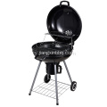 22.5 Golosg Inch Tegell Barbeciw Gril Du